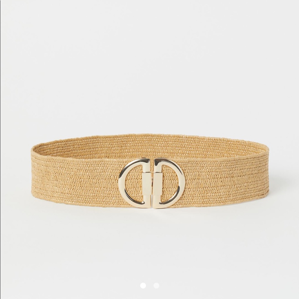 NWOT H&M Elastic Woven Waist Belt